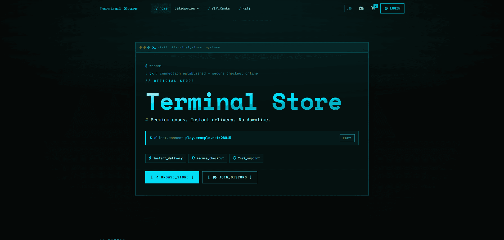 TERMINAL screenshot 3