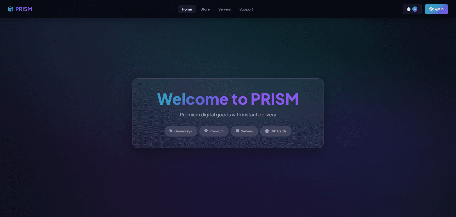 PRISM screenshot 2