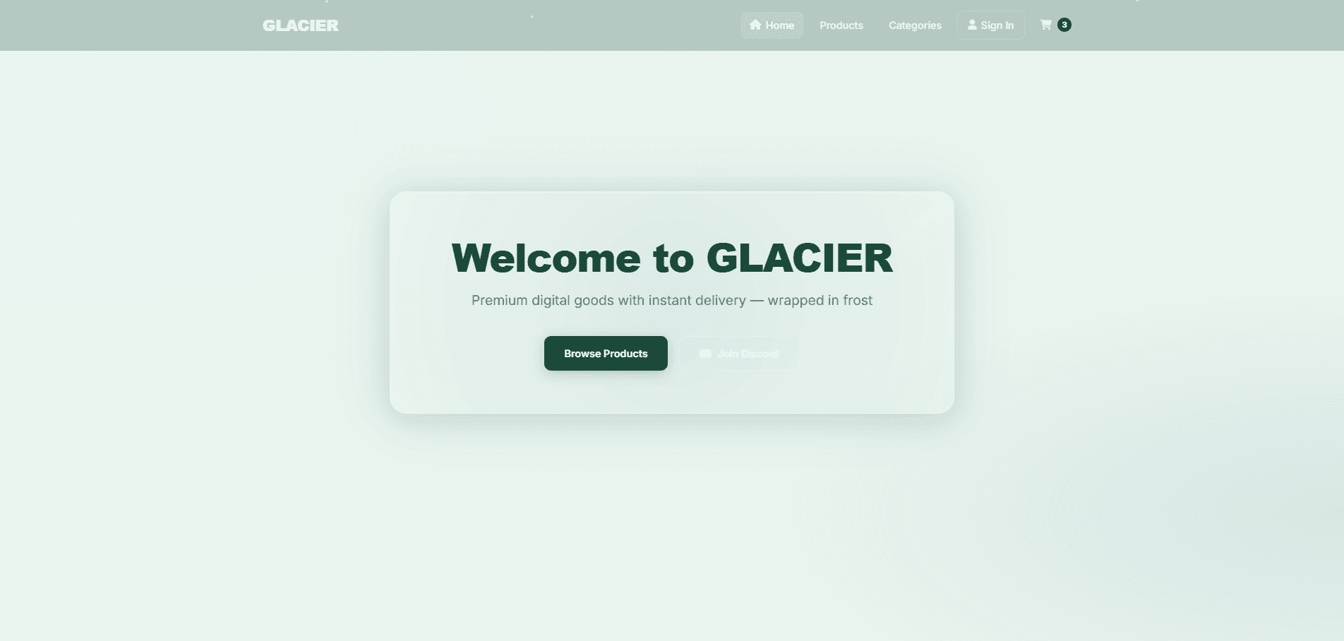 GLACIER screenshot 3