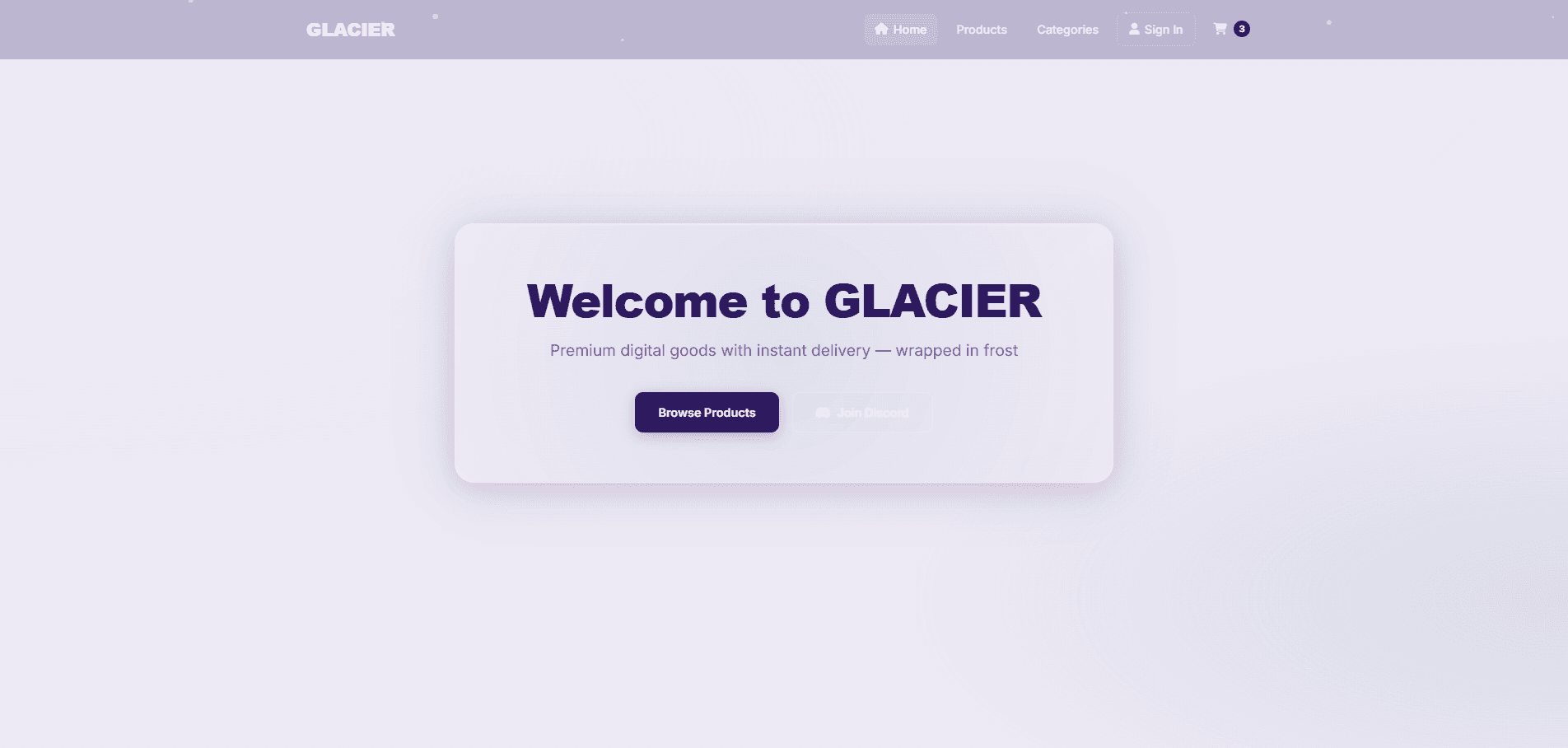 GLACIER screenshot 4